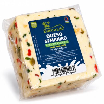 Queso con Especies Frescas
