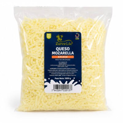 Queso Mozarella rayado (1 Kg)