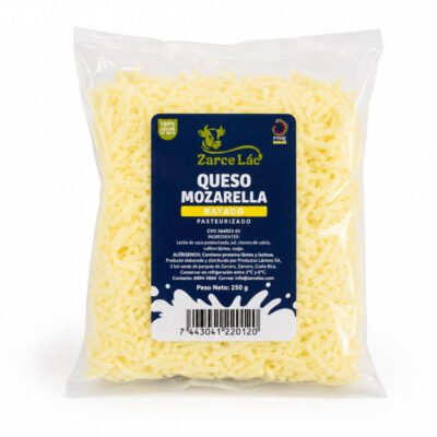 Queso Mozarella rayado (250g)